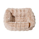 Pluche kattenmand met schuimvulling