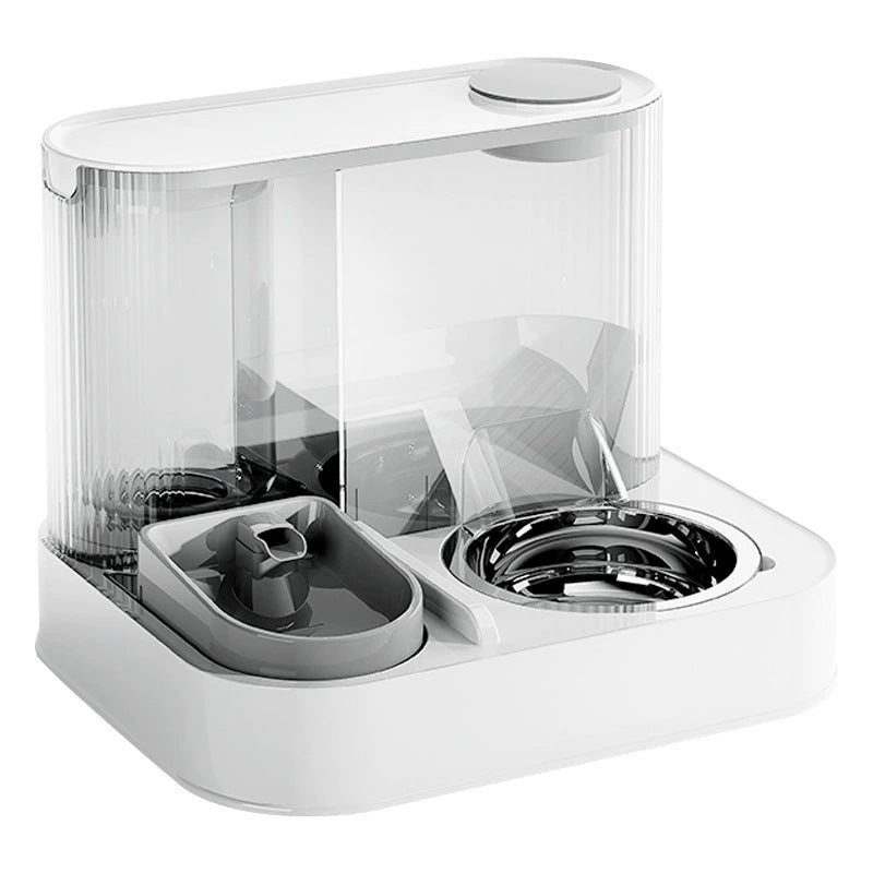 Automatische voerbak met waterdispenser
