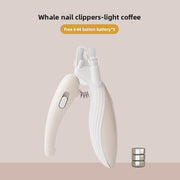 LED Illuminated Pet Nail Clippers with Bloodline Visibility