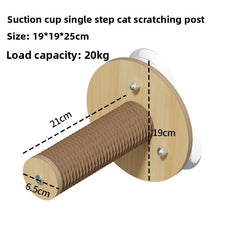 Suction Cup L1 Cat Tree