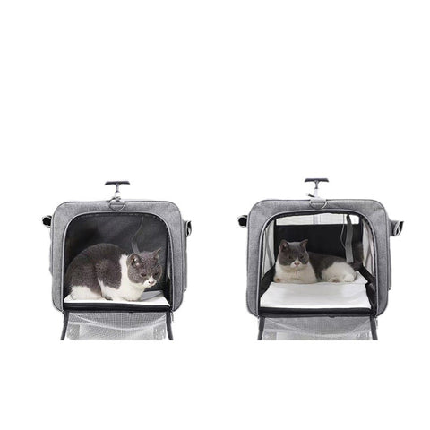 Reistrolley voor hond en kat