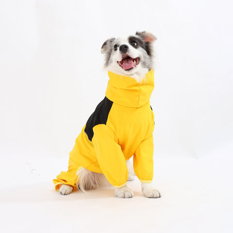 Waterdichte winddichte regenjas voor honden