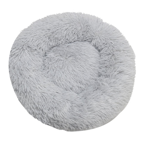 Ronde pluche mand, machinewasbaar