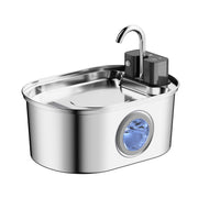Wireless Sensor Pet Fountain with Rechargeable Battery