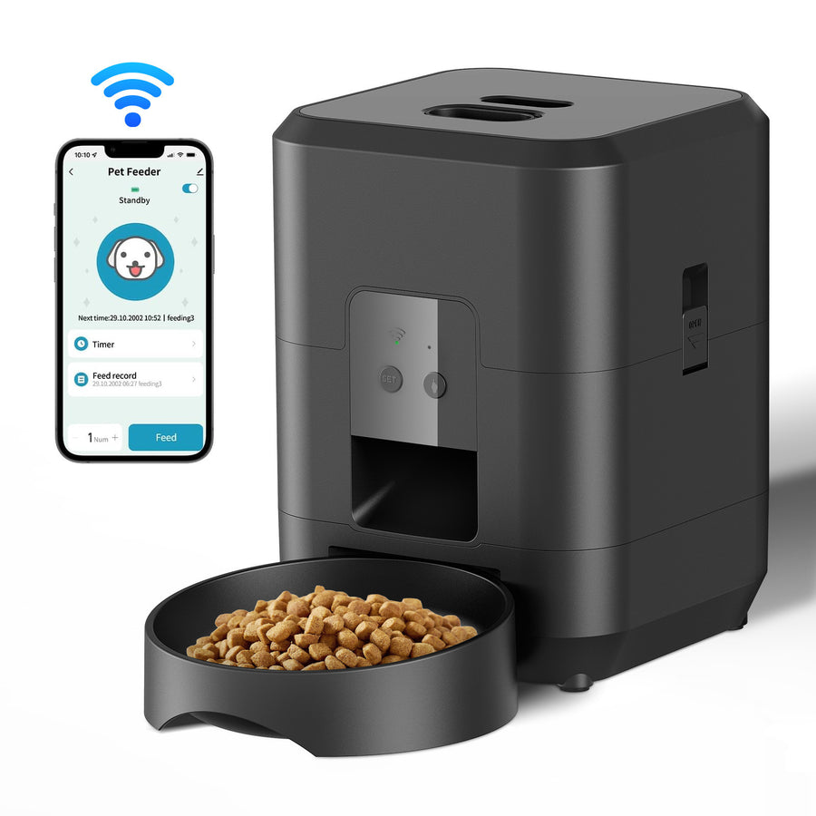 Automatische voerbak met WiFi en video