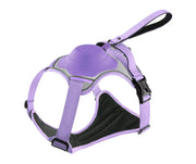 Retractable Vest-Style Dog Harness Leash