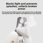LED Illuminated Pet Nail Clippers with Bloodline Visibility